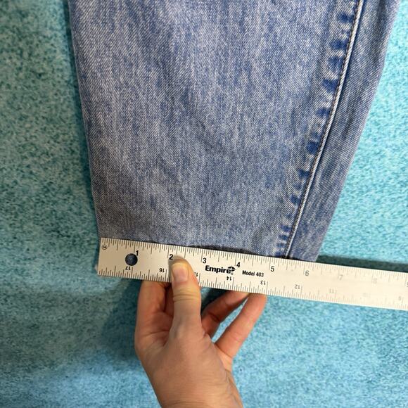 Vintage Guess Jeans Women’s 29 – TomBoy– Blue Distressed Denim Y2K Fits 32x26 - Picture 7 of 16